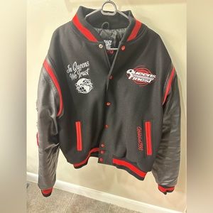 Queens 7 x Queens Finest Varsity Jacket